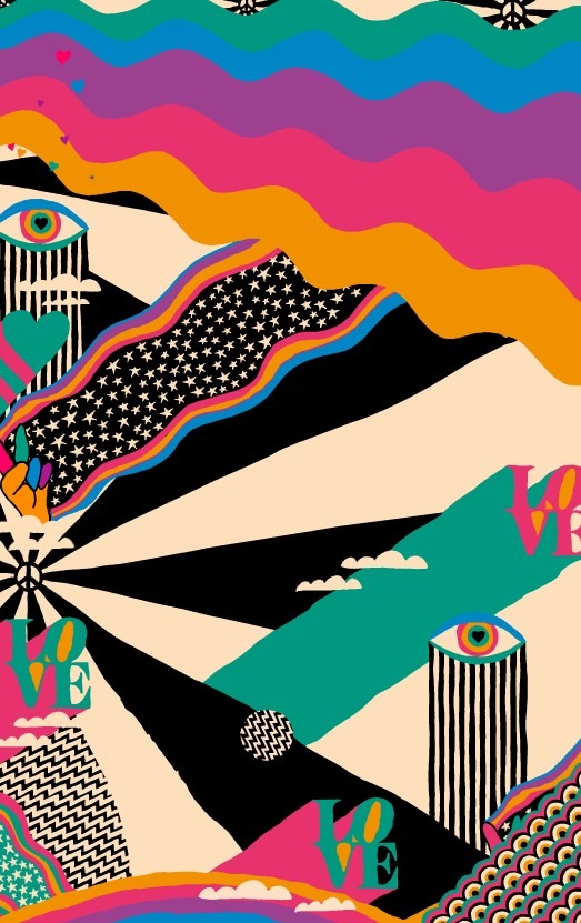 Psychedelic Pop Art